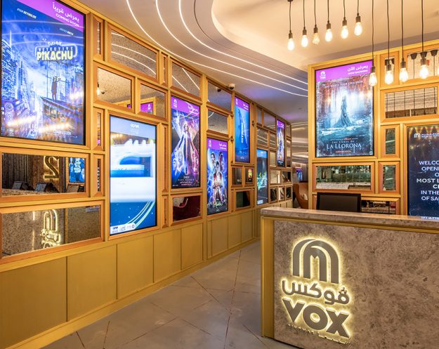 Havelock One Interiors fitted out five cinemas under the VOX Cinemas brand this year, three in the UAE and two in KSA.
