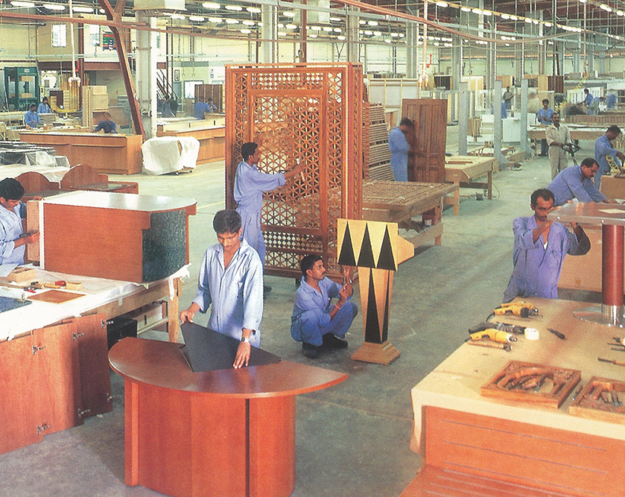 Scenes from our factory in 1998